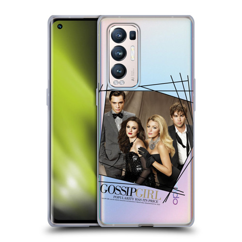 Gossip Girl Graphics Poster 2 Soft Gel Case for OPPO Find X3 Neo / Reno5 Pro+ 5G