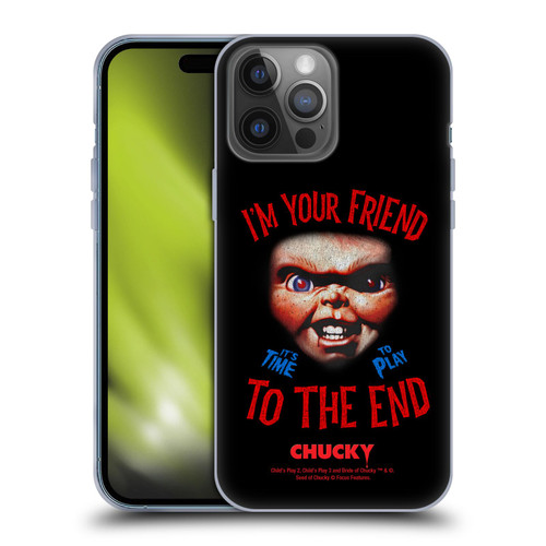 Child's Play Key Art Friend To The End Soft Gel Case for Apple iPhone 14 Pro Max