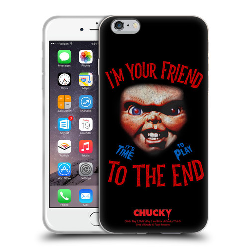 Child's Play Key Art Friend To The End Soft Gel Case for Apple iPhone 6 Plus / iPhone 6s Plus