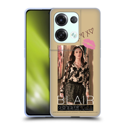 Gossip Girl Graphics Blair Soft Gel Case for OPPO Reno8 Pro