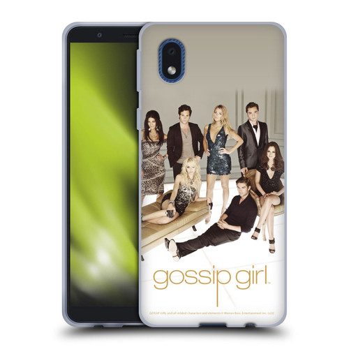 Gossip Girl Graphics Poster Soft Gel Case for Samsung Galaxy A01 Core (2020)