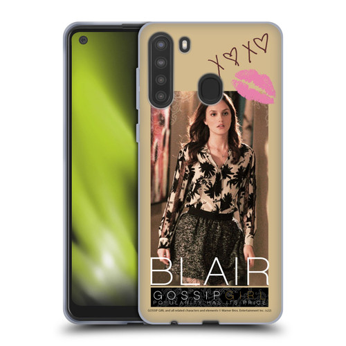 Gossip Girl Graphics Blair Soft Gel Case for Samsung Galaxy A21 (2020)