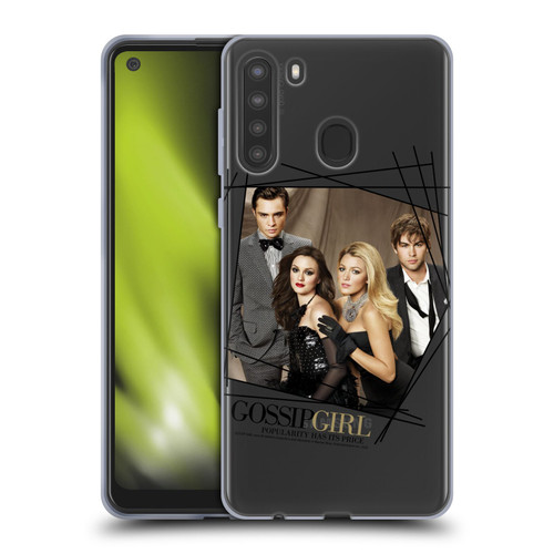 Gossip Girl Graphics Poster 2 Soft Gel Case for Samsung Galaxy A21 (2020)