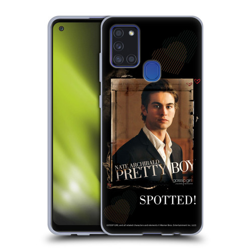 Gossip Girl Graphics Nate Soft Gel Case for Samsung Galaxy A21s (2020)