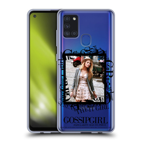 Gossip Girl Graphics Serena Soft Gel Case for Samsung Galaxy A21s (2020)