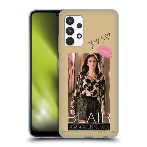 Gossip Girl Graphics Blair Soft Gel Case for Samsung Galaxy A32 (2021)