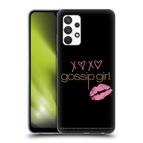Gossip Girl Graphics XOXO Soft Gel Case for Samsung Galaxy A32 (2021)