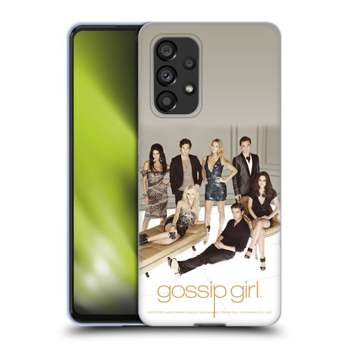 Gossip Girl Graphics Poster Soft Gel Case for Samsung Galaxy A53 5G (2022)