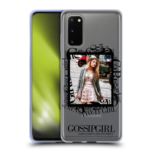 Gossip Girl Graphics Serena Soft Gel Case for Samsung Galaxy S20 / S20 5G