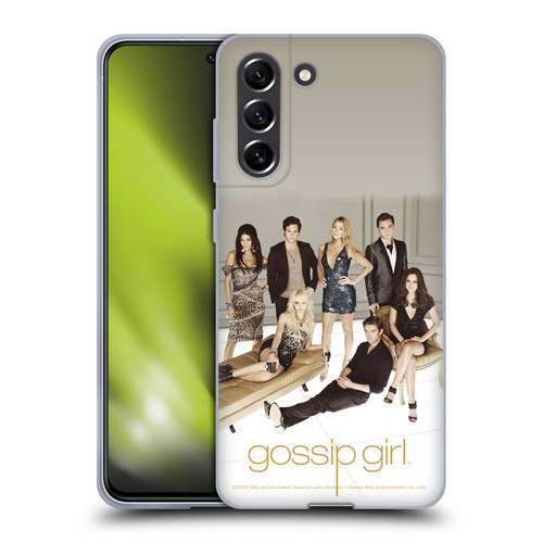 Gossip Girl Graphics Poster Soft Gel Case for Samsung Galaxy S21 FE 5G