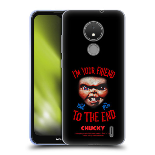 Child's Play Key Art Friend To The End Soft Gel Case for Nokia C21