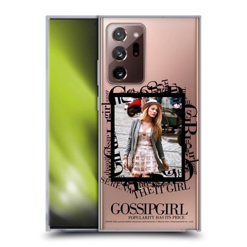 Gossip Girl Graphics Serena Soft Gel Case for Samsung Galaxy Note20 Ultra / 5G