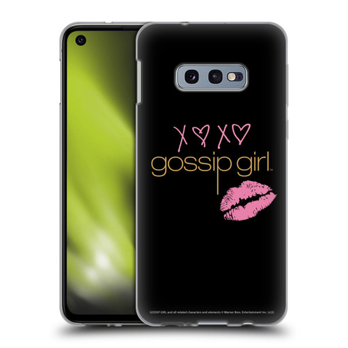 Gossip Girl Graphics XOXO Soft Gel Case for Samsung Galaxy S10e