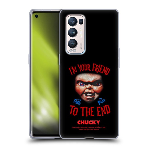 Child's Play Key Art Friend To The End Soft Gel Case for OPPO Find X3 Neo / Reno5 Pro+ 5G