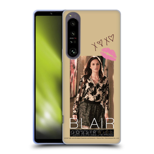 Gossip Girl Graphics Blair Soft Gel Case for Sony Xperia 1 IV