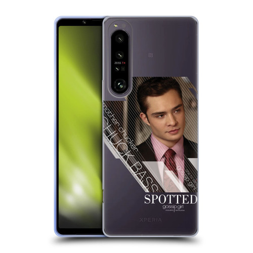 Gossip Girl Graphics Chuck Soft Gel Case for Sony Xperia 1 IV