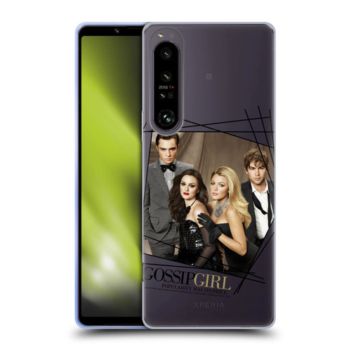 Gossip Girl Graphics Poster 2 Soft Gel Case for Sony Xperia 1 IV