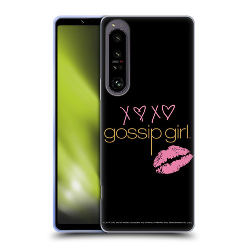 Gossip Girl Graphics XOXO Soft Gel Case for Sony Xperia 1 IV