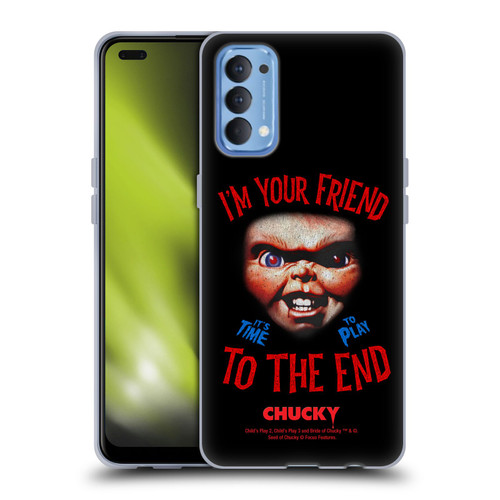 Child's Play Key Art Friend To The End Soft Gel Case for OPPO Reno 4 5G