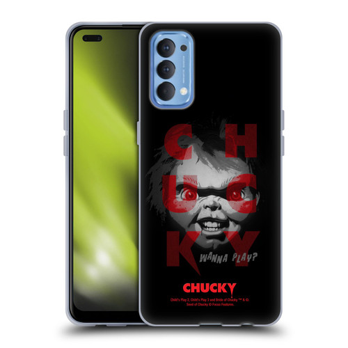 Child's Play Key Art Wanna Play 3 Soft Gel Case for OPPO Reno 4 5G