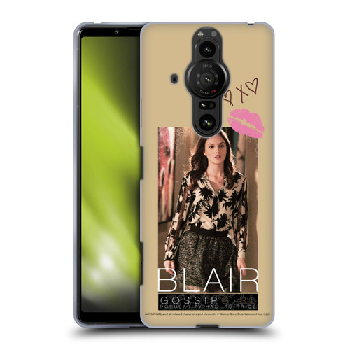 Gossip Girl Graphics Blair Soft Gel Case for Sony Xperia Pro-I