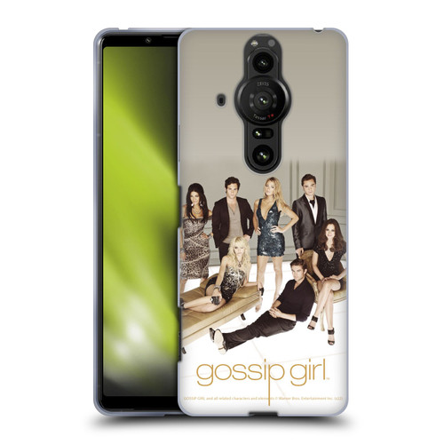 Gossip Girl Graphics Poster Soft Gel Case for Sony Xperia Pro-I