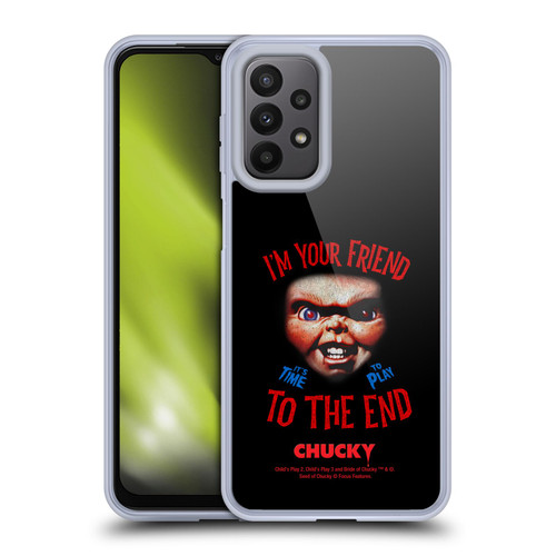 Child's Play Key Art Friend To The End Soft Gel Case for Samsung Galaxy A23 / 5G (2022)