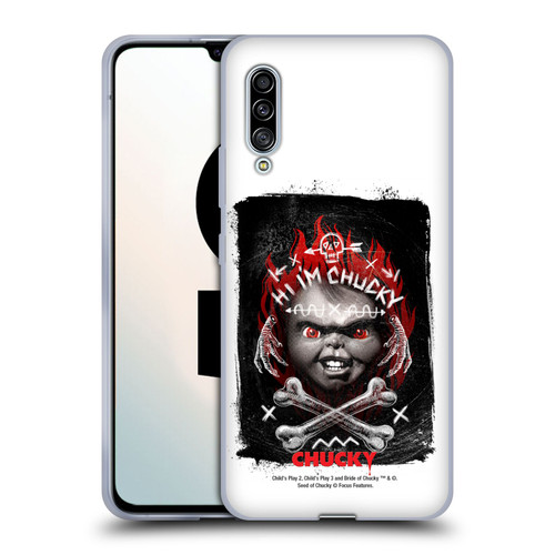 Child's Play Key Art Hi I'm Chucky Grunge Soft Gel Case for Samsung Galaxy A90 5G (2019)