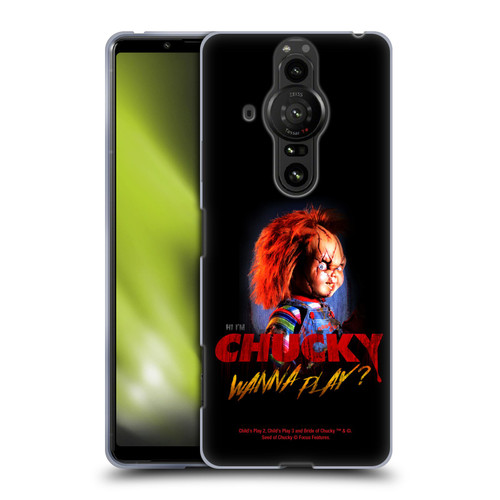 Child's Play Key Art Wanna Play 2 Soft Gel Case for Sony Xperia Pro-I