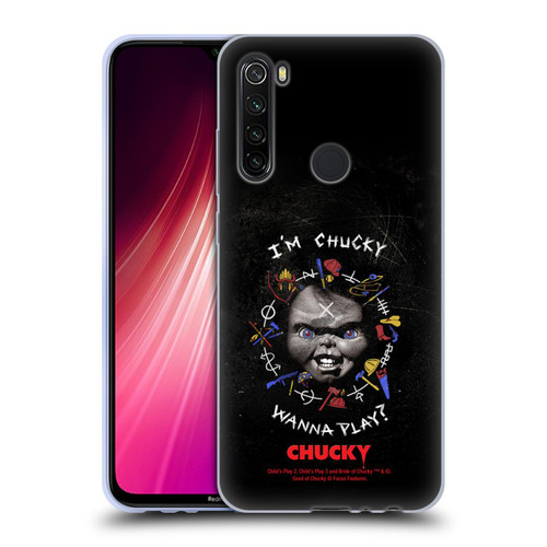 Child's Play Key Art Wanna Play Grunge Soft Gel Case for Xiaomi Redmi Note 8T