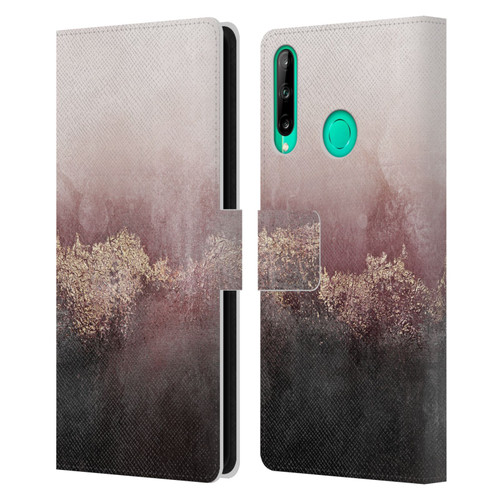 Elisabeth Fredriksson Sparkles Pink Sky Leather Book Wallet Case Cover For Huawei P40 lite E