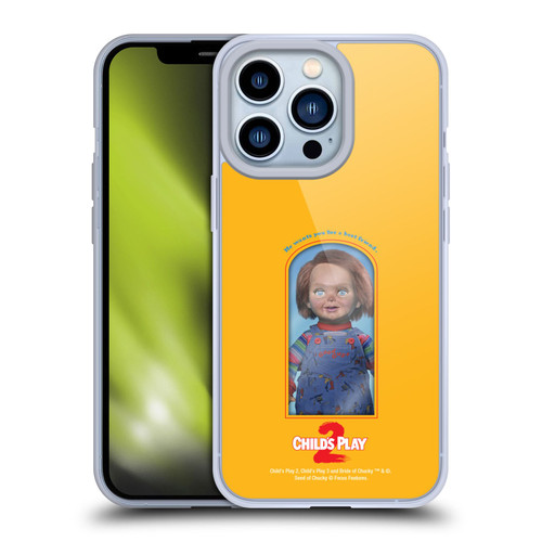 Child's Play II Key Art Good Guys Toy Box Soft Gel Case for Apple iPhone 13 Pro