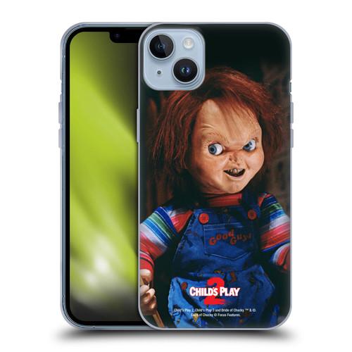 Child's Play II Key Art Doll Soft Gel Case for Apple iPhone 14 Plus