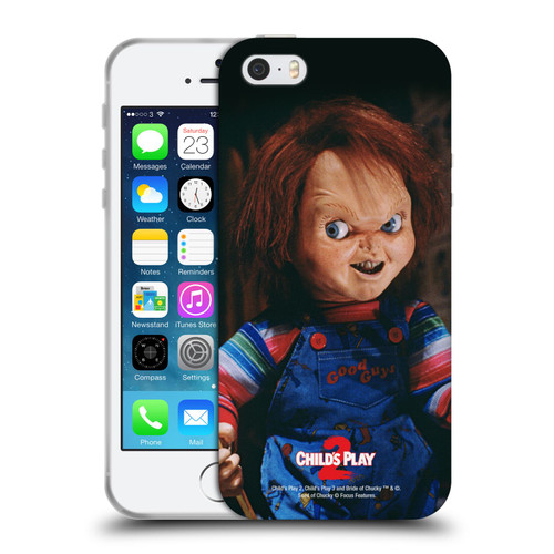 Child's Play II Key Art Doll Soft Gel Case for Apple iPhone 5 / 5s / iPhone SE 2016