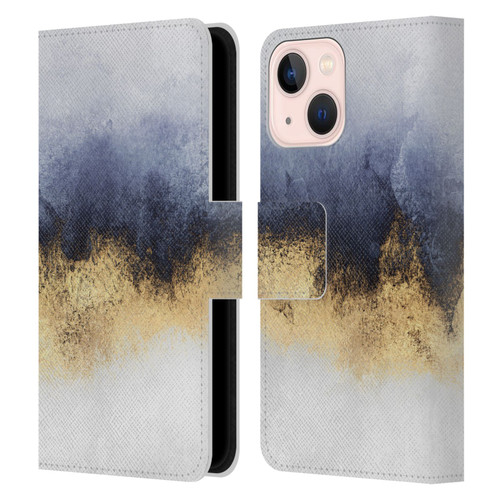 Elisabeth Fredriksson Sparkles Sky 1 Leather Book Wallet Case Cover For Apple iPhone 13 Mini