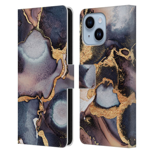 Elisabeth Fredriksson Sparkles Dreamy Ink Leather Book Wallet Case Cover For Apple iPhone 14 Plus