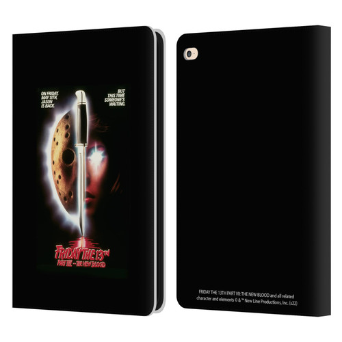 Friday the 13th Part VII The New Blood Graphics Key Art Leather Book Wallet Case Cover For Apple iPad Air 2 (2014)