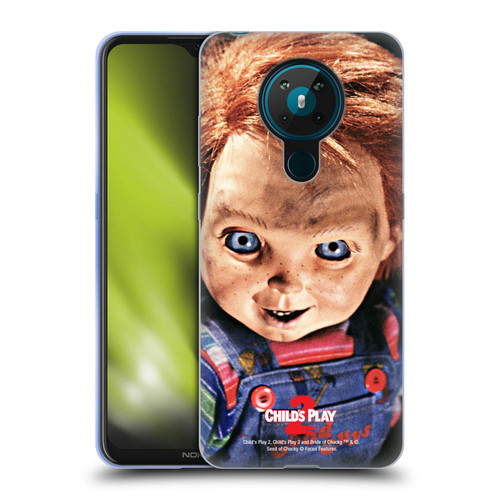 Child's Play II Key Art Doll Stare Soft Gel Case for Nokia 5.3