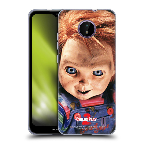 Child's Play II Key Art Doll Stare Soft Gel Case for Nokia C10 / C20