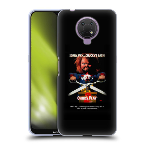 Child's Play II Key Art Poster Soft Gel Case for Nokia G10