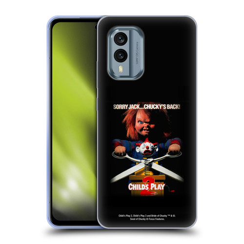 Child's Play II Key Art Poster Soft Gel Case for Nokia X30