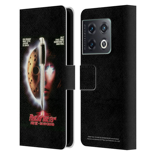 Friday the 13th Part VII The New Blood Graphics Key Art Leather Book Wallet Case Cover For OnePlus 10 Pro