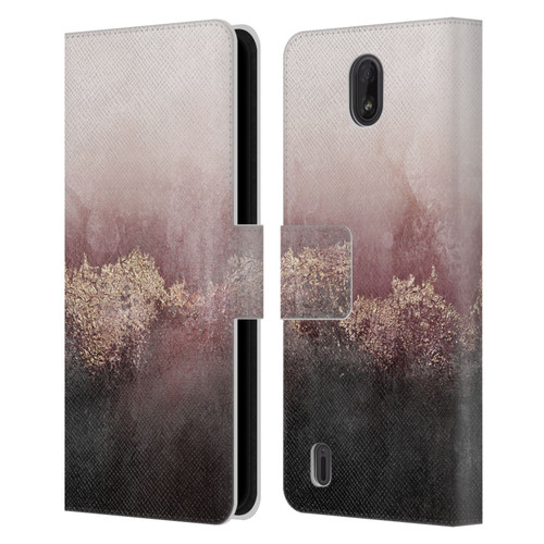Elisabeth Fredriksson Sparkles Pink Sky Leather Book Wallet Case Cover For Nokia C01 Plus/C1 2nd Edition