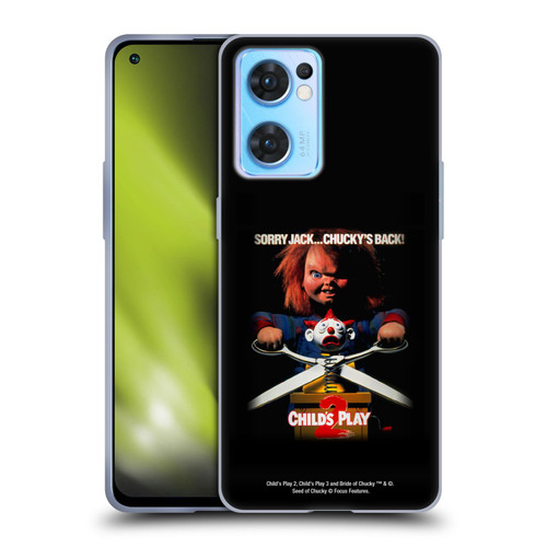 Child's Play II Key Art Poster Soft Gel Case for OPPO Reno7 5G / Find X5 Lite