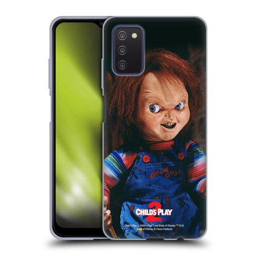 Child's Play II Key Art Doll Soft Gel Case for Samsung Galaxy A03s (2021)