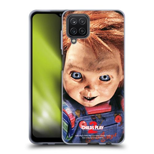 Child's Play II Key Art Doll Stare Soft Gel Case for Samsung Galaxy A12 (2020)