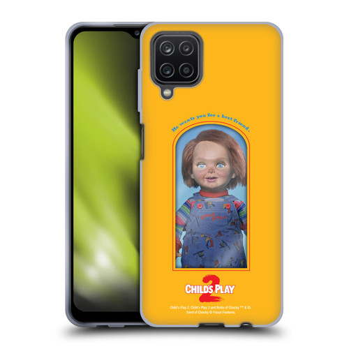 Child's Play II Key Art Good Guys Toy Box Soft Gel Case for Samsung Galaxy A12 (2020)