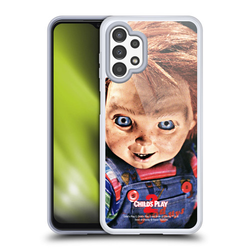 Child's Play II Key Art Doll Stare Soft Gel Case for Samsung Galaxy A13 (2022)