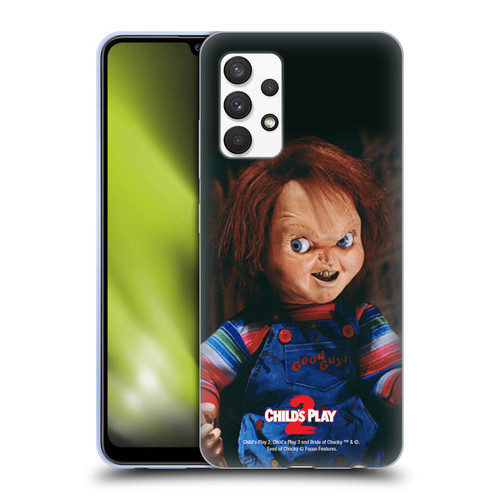 Child's Play II Key Art Doll Soft Gel Case for Samsung Galaxy A32 (2021)