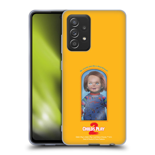 Child's Play II Key Art Good Guys Toy Box Soft Gel Case for Samsung Galaxy A52 / A52s / 5G (2021)